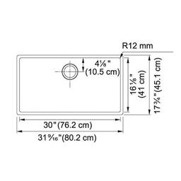 Cube Single Bowl Kitchen Sink, Under Mount, 31-9/16 x 17-3/4 in, 9 in Bowl Depth, 18 ga Satin Steel, Stainless - e0tvdt3kkt9ka8ylkqx6_x500.jpg