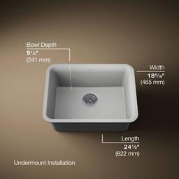 Cairn 24-1/2" Undermount Single Bowl Neoroc Granite Composite Kitchen Sink with Bottom Sink Rack - e14s8xgviauazq5cesbf@2x.jpg