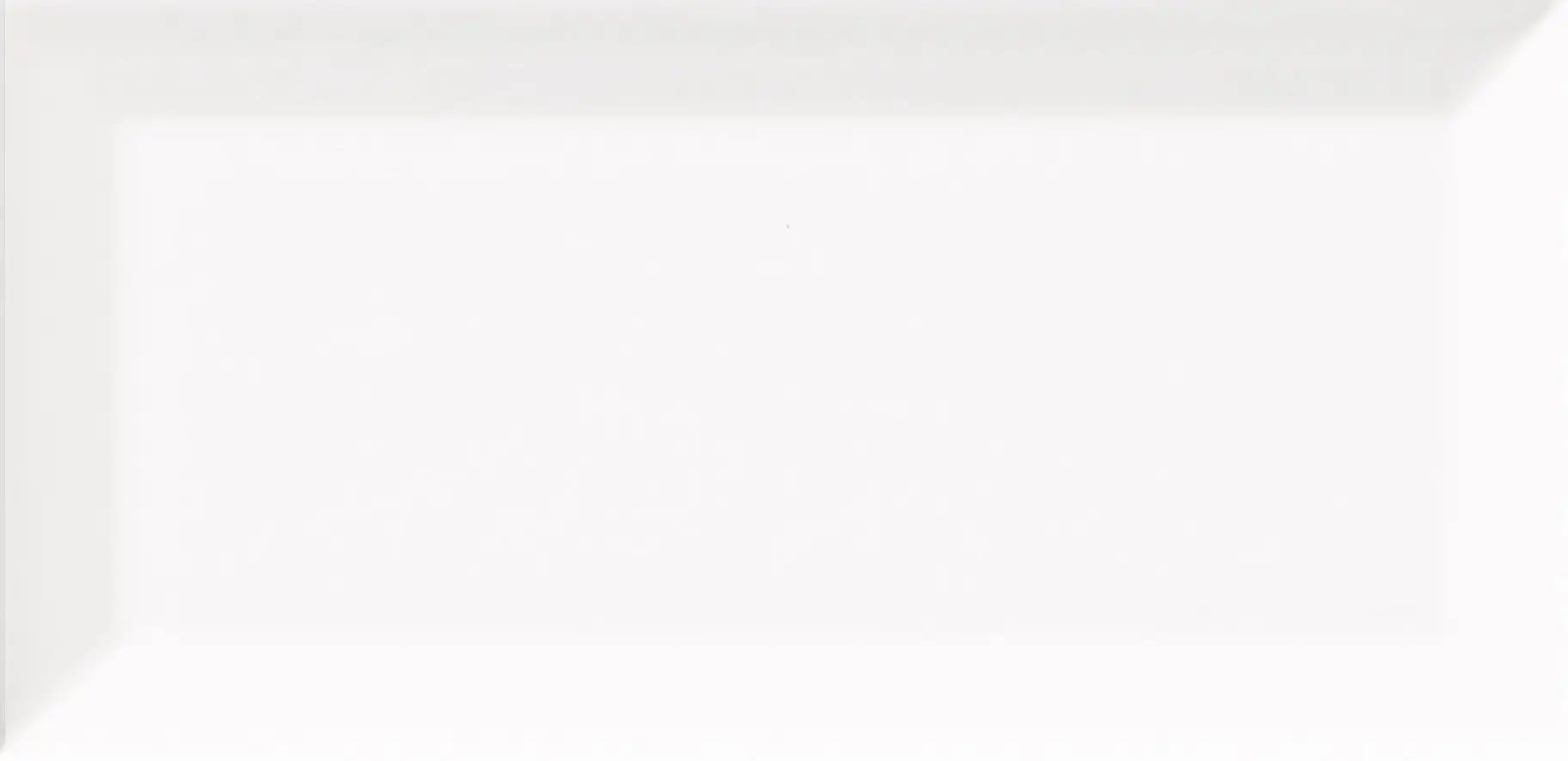 BG SNOW WHITE 3X6 BEVELED