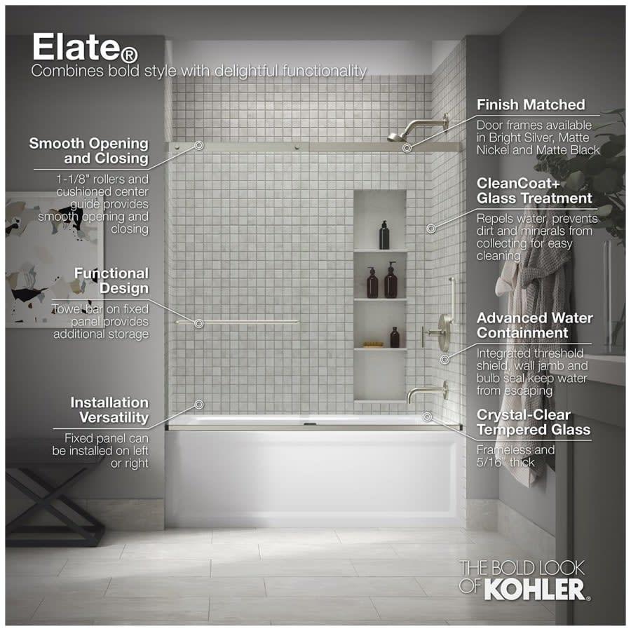 Elate 56-3/4" High x 59-5/8" Wide Sliding Semi Frameless Tub Door with Clear Glass - e6jga0ta3liibpdojltn@2x.jpg