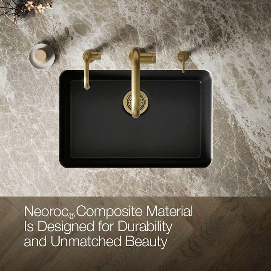 Cairn 27-1/2" Undermount Single Bowl Neoroc Granite Composite Kitchen Sink with Bottom Sink Rack - e6zpnkqxcumvua2u3p75@2x.jpg
