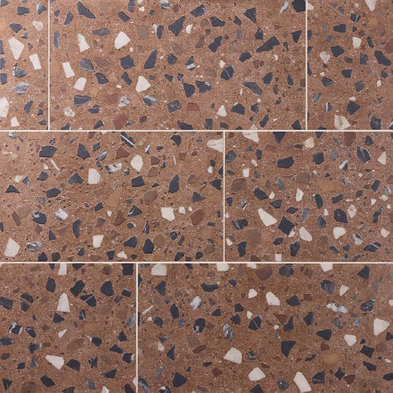 Curation Clay Rectangle, Splatter 12X24 Polished