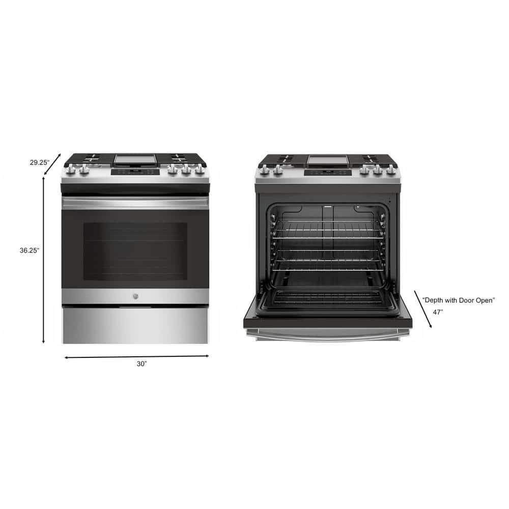 Ge® 30" Slide-In Front Control Gas Range - e8c7mblf7i8gokowerjr@2x.jpg