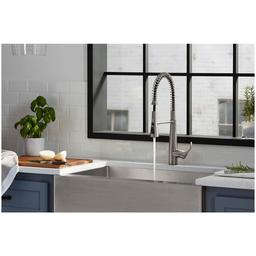 Simplice 1.5 GPM Single Hole Pre-Rinse Pull Down Kitchen Faucet - Includes Escutcheon - eb3ujz8jfn0qczuntzyz_x500.jpg