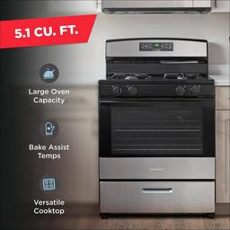 Amana 30"W Gas Range Stainless Steel - ebfmd5j8hyhlurygvbvb@2x.jpg