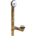 Swiftflo 1-1/2" adjustable trip lever Bathtub Drain, 17-gauge brass, for 14" to 16" baths - ebjjvt8rkoolsd9omaai@2x.jpg