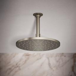 Contemporary Round 10" Single Function 2.5 GPM Rainhead with MasterClean Sprayface and Katalyst Air-Induction Technology - ebnkvgazmo3aa93uqfh8@2x.jpg