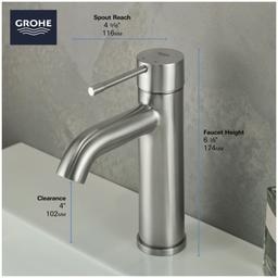 Essence 1.2 GPM Single Hole Bathroom Faucet with Silk move, QuickFix, and EcoJoy Technology - ebvw3zmx81xa1fjthsbo@2x.jpg