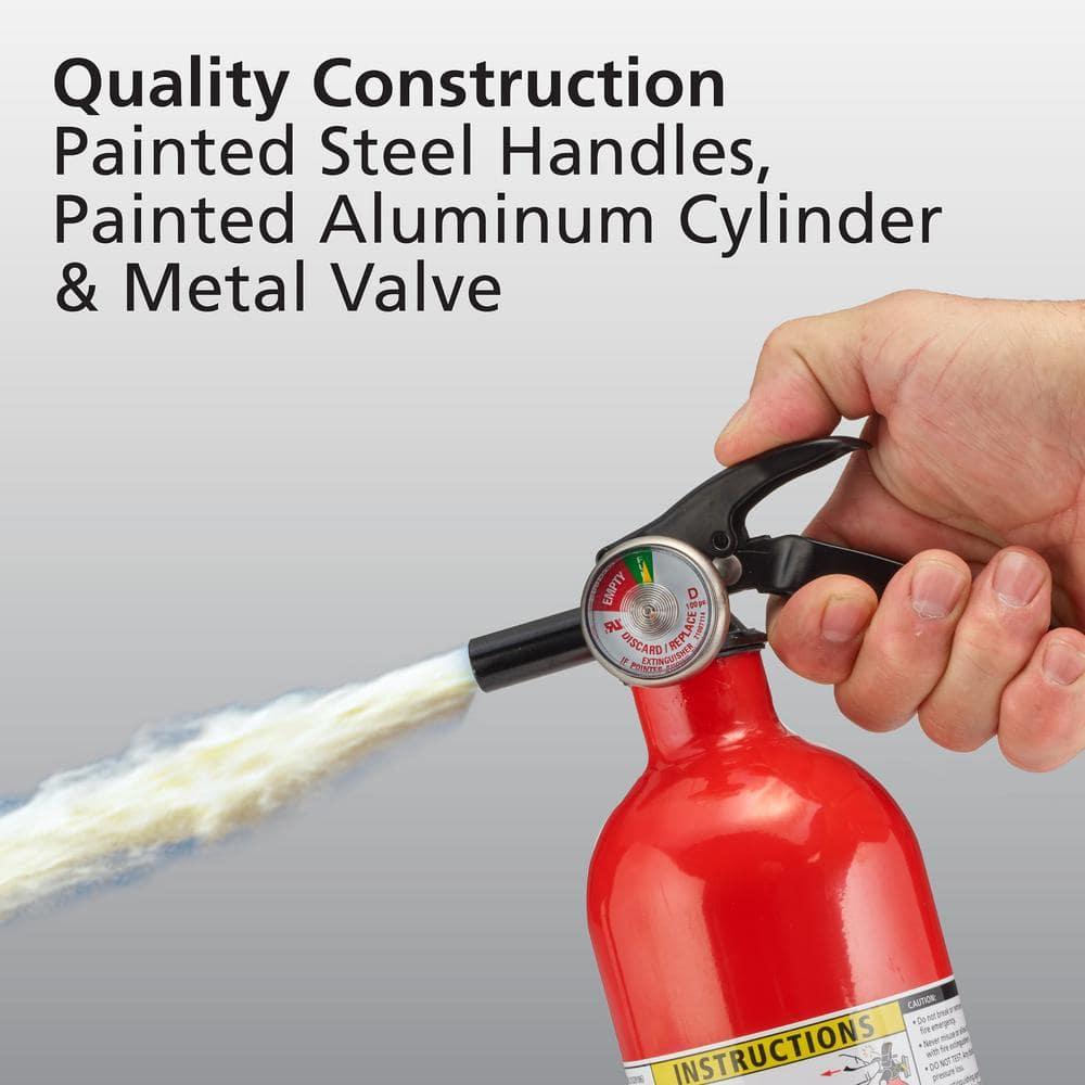 Basic Use Fire Extinguisher with Easy Mount Bracket & Strap, 1-A:10-B:C, Dry Chemical, One-Time Use, 2-Pack - ebw1bmnjg29zhtnflajy@2x.jpg