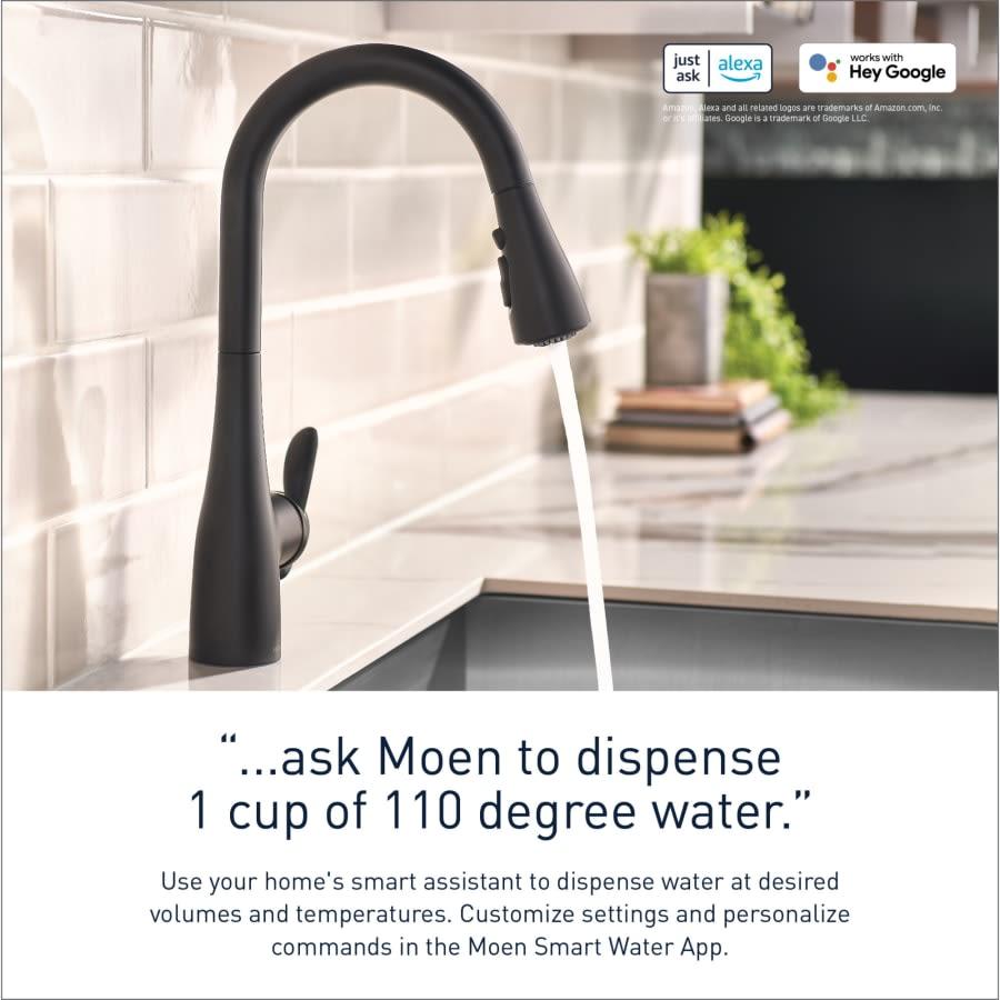 Arbor Smart Faucet 1.5 GPM Single Hole Pull Down Kitchen Faucet with Voice Control - ec6eav9niebcaxkb0cac@2x.jpg
