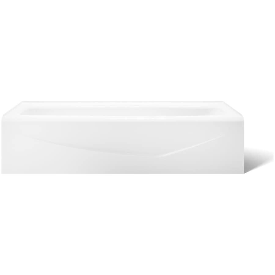 Villager Collection 60" Three Wall Alcove Bath Tub with Extra 4" Ledge and Left Hand Drain - ecdhtbkm4zjmhhf02adb@2x.jpg
