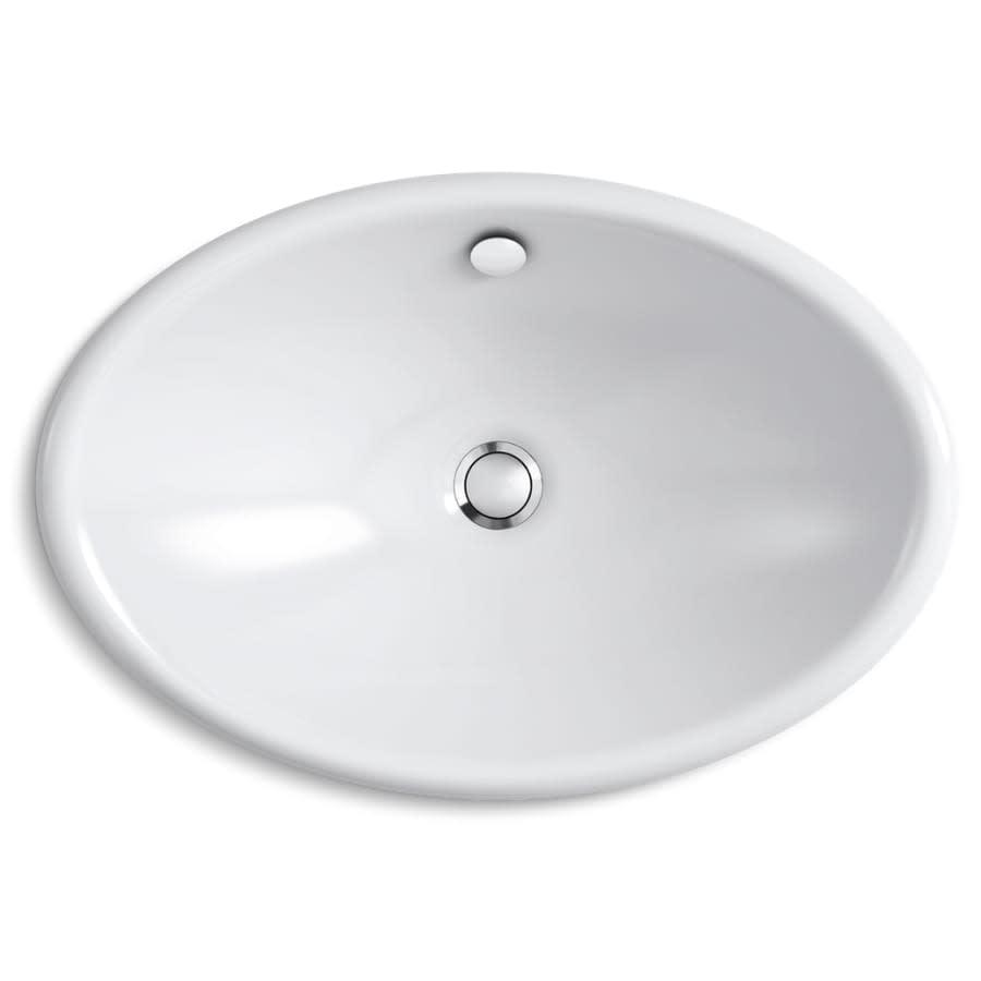 Iron Plains 20-3/4"L Enameled Cast Iron Wading Pool Oval Bathroom Sink with Overflow and White Painted Underside - edxfj3lfldgolxmurtdx@2x.jpg