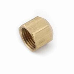 Cap, 1/4 in, Flare, Brass, Rough Brass, Domestic - efto4fr817q5m0plscer@2x.jpg