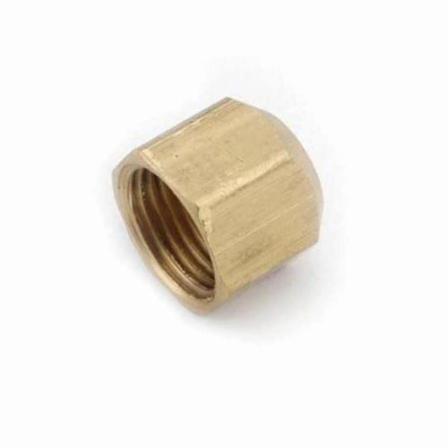 Cap, 1/4 in, Flare, Brass, Rough Brass, Domestic - efto4fr817q5m0plscer@2x.jpg