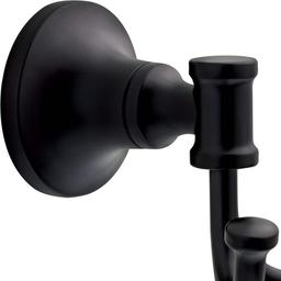 Chamberlain Double Towel Hook Bath Hardware Accessory in Matte Black - egmiby01wpegiilmjnb2@2x.jpg
