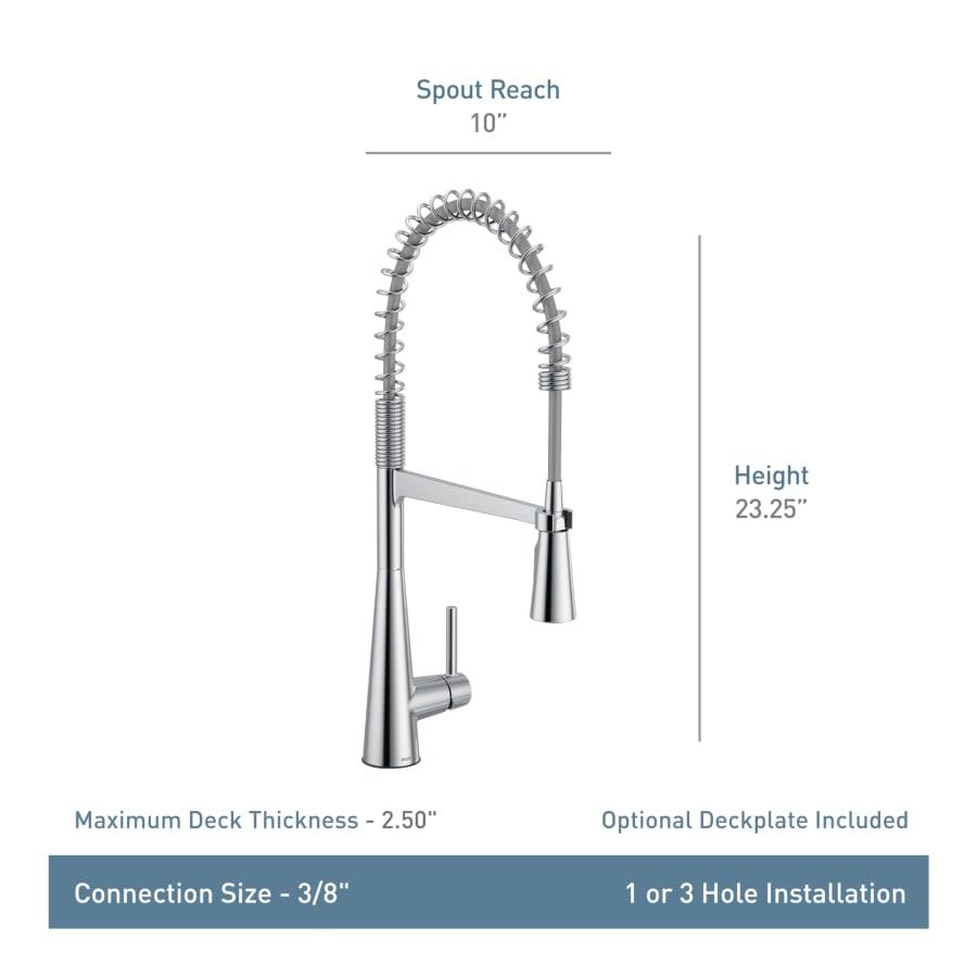 Sleek 1.5 GPM Single Hole Pre-Rinse Pull Down Kitchen Faucet with Power Boost - egodmz3y0fsg6typcn9f@2x.jpg