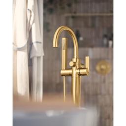 Cia Floor Mounted Tub Filler with Built-In Diverter - Includes Hand Shower - ej7zomfmz7mpfw9madfo@2x.jpg