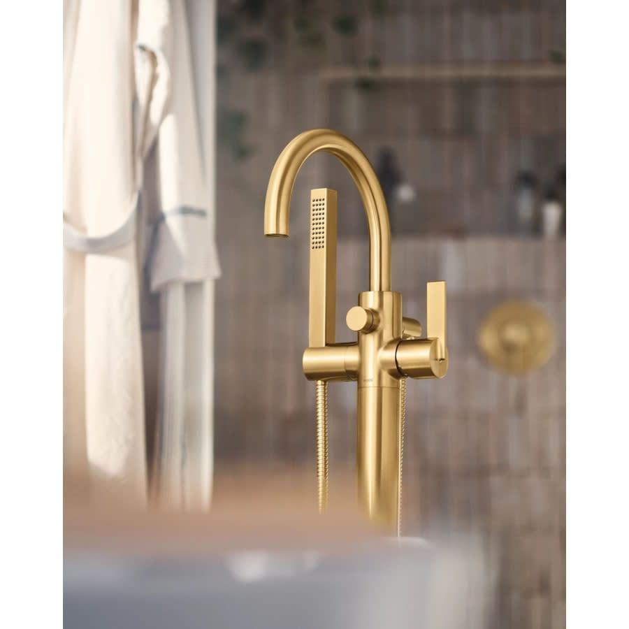 Cia Floor Mounted Tub Filler with Built-In Diverter - Includes Hand Shower - ej7zomfmz7mpfw9madfo@2x.jpg