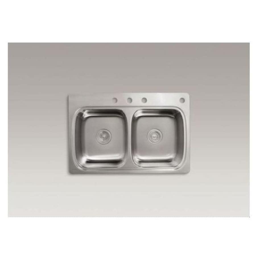 Verse 33" Double Basin Drop In Stainless Steel Kitchen Sink With Four Faucet Holes - ejnrzppjgon1bfbncmnd@2x.jpg