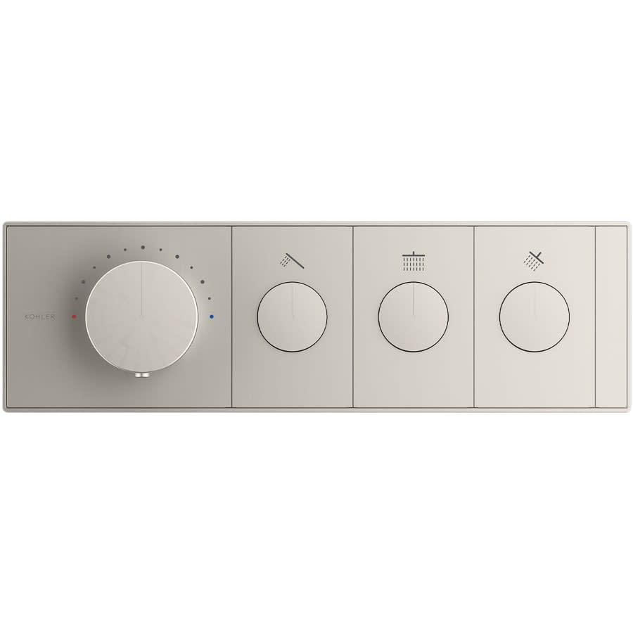 Anthem Three Function Thermostatic Valve Trim Only with Single Knob Handle, Integrated Diverter, and Volume Control - Less Rough In - emiehgjxtdjuntnh3vnf@2x.jpg