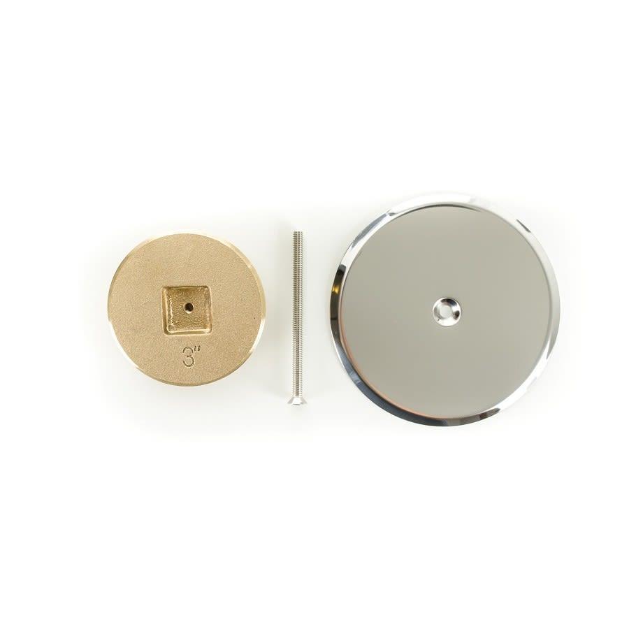 Cleanout Plug With Cover, 3 in Outlet, MNPT, 5 in Cover, Round, Stainless Steel - eriwobocyopgrl6b68mk@2x.jpg