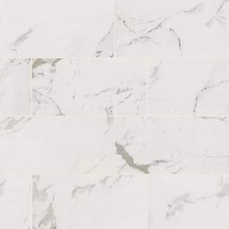 Carrara 12 in. x 24 in. Polished Porcelain Stone Look Floor and Wall Tile (16 sq. ft./Case) - esah1pkxw16lu56gliss@2x.jpg