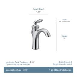 Single Handle Single Hole Bathroom Faucet from the Brantford Collection (Valve Included) - esekkobtq2wlatcpe78z@2x.jpg