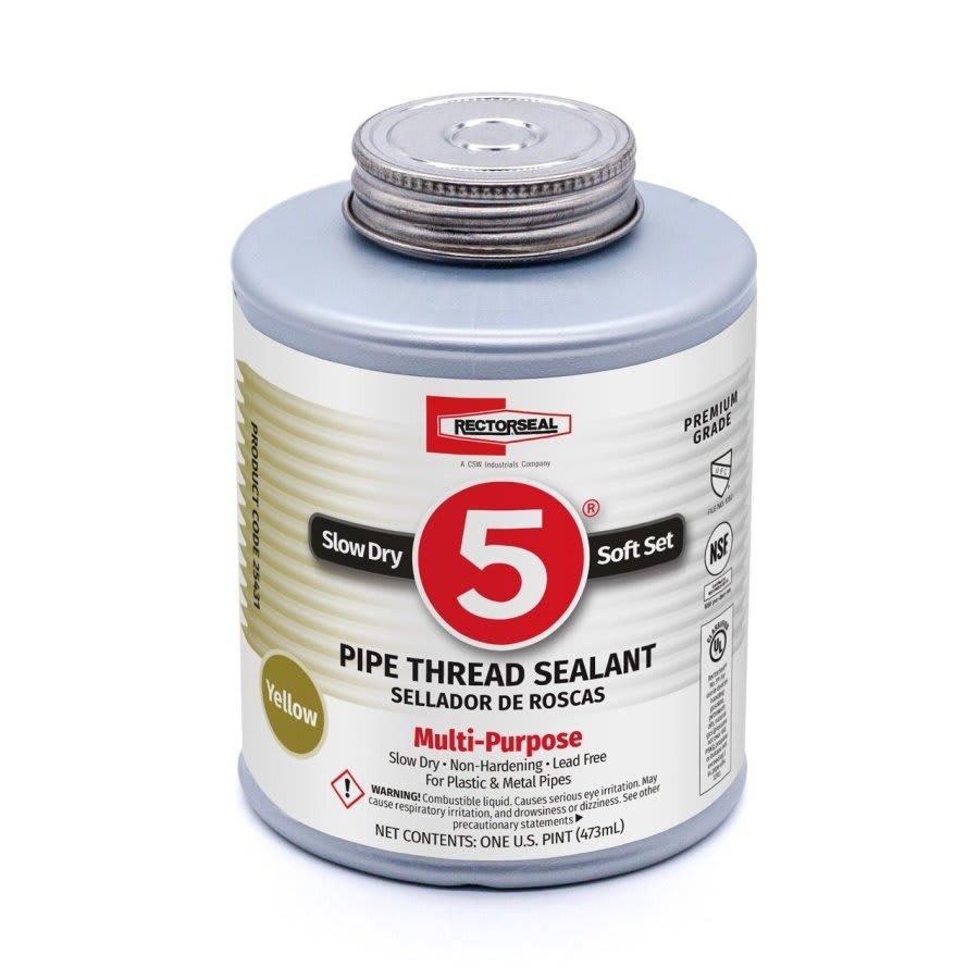 No. 5® Premium Multi-Purpose Pipe Thread Sealant, 1 pt Can, Paste, Yellow - et01uinrwkqrcvikkbxm@2x.jpg