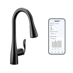 Arbor Smart Faucet 1.5 GPM Single Hole Pull Down Kitchen Faucet with Voice Control - etplbssdgvst27guhylg_x500.jpg