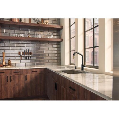Litze Single Handle Angled Spout SmartTouch Pull Down Kitchen Faucet with Knurled Handle and On/Off Touch Activation - Limited Lifetime Warranty (5 Year on Electronic Parts) - etrn092l0blkkkqc0ngy_x500.jpg