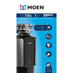 GX 1 HP Continuous Garbage Disposal with SoundSHIELD Technology, Vortex Motor and Power cord included. - euvn8lkk8hh7rx5asqmc_x500.jpg