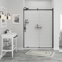 American Standard Rumson Single-Handle 1-Spray Shower Faucet with 1.8 GPM in Matte Black (Valve Included) 7417501.243 - ewgexmem0thjvyucohlg@2x.jpg