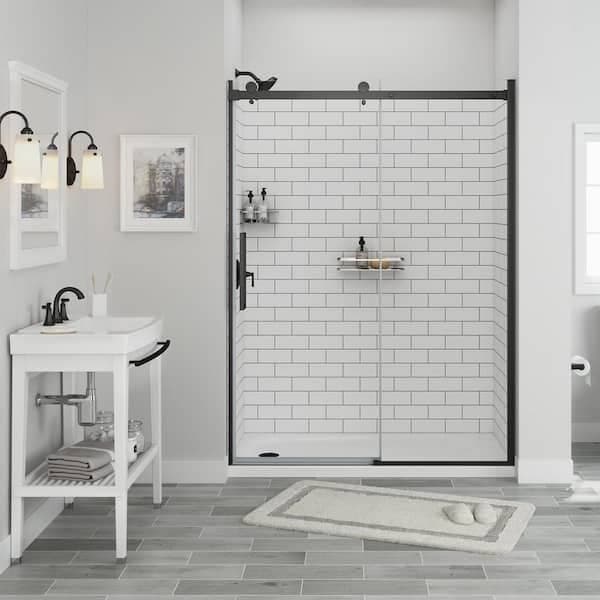 American Standard Rumson Single-Handle 1-Spray Shower Faucet with 1.8 GPM in Matte Black (Valve Included) 7417501.243 - ewgexmem0thjvyucohlg@2x.jpg