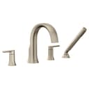 Doux Widespread Deck Mounted Roman Tub Filler with Built-In Diverter - Includes 1.75 GPM Hand Shower - excrtf0rusxbibhboglc@2x.jpg
