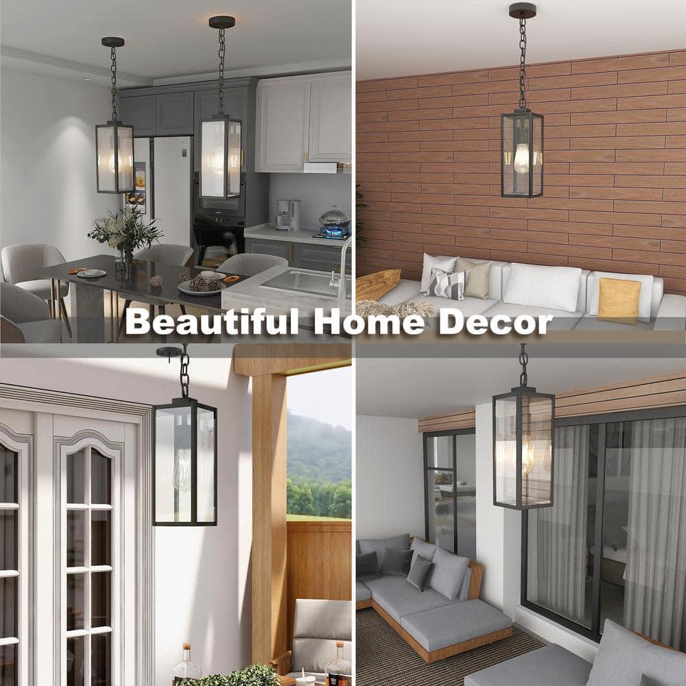1-Light Matte Black Outdoor/Indoor Pendant Light with Clear Glass Shade - exjitxtepukhkxhtvzqt@2x.jpg