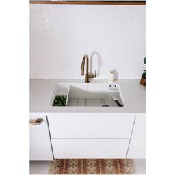 Riverby 33" Undermount Single Basin Enameled Cast Iron Workstation Kitchen Sink with Utility Rack, Sink Rack and Colander, and Intregral Cutting Board - exveqmxkqeug1iebyizz@2x.jpg