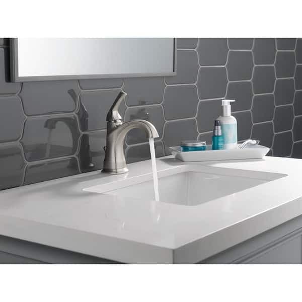 Delta Portwood Single Hole Single-Handle Bathroom Faucet in SpotShield Brushed Nickel 15770LF-SP - eyfqonjhsywdzwyfxstg@2x.jpg