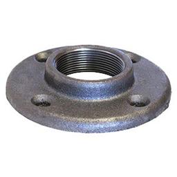 Floor Flange, 1-1/4 in, FNPT, 3-7/8 in OD, 4 Bolt Holes, 125 lb, Malleable Steel - eytwuxbifvzgkrnf33fd@2x.jpg