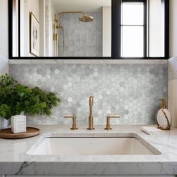 Carrara White Honed 2" Hexagon Mosaic Tile - ezjp6zxkrcgepq11pc0n@2x.jpg