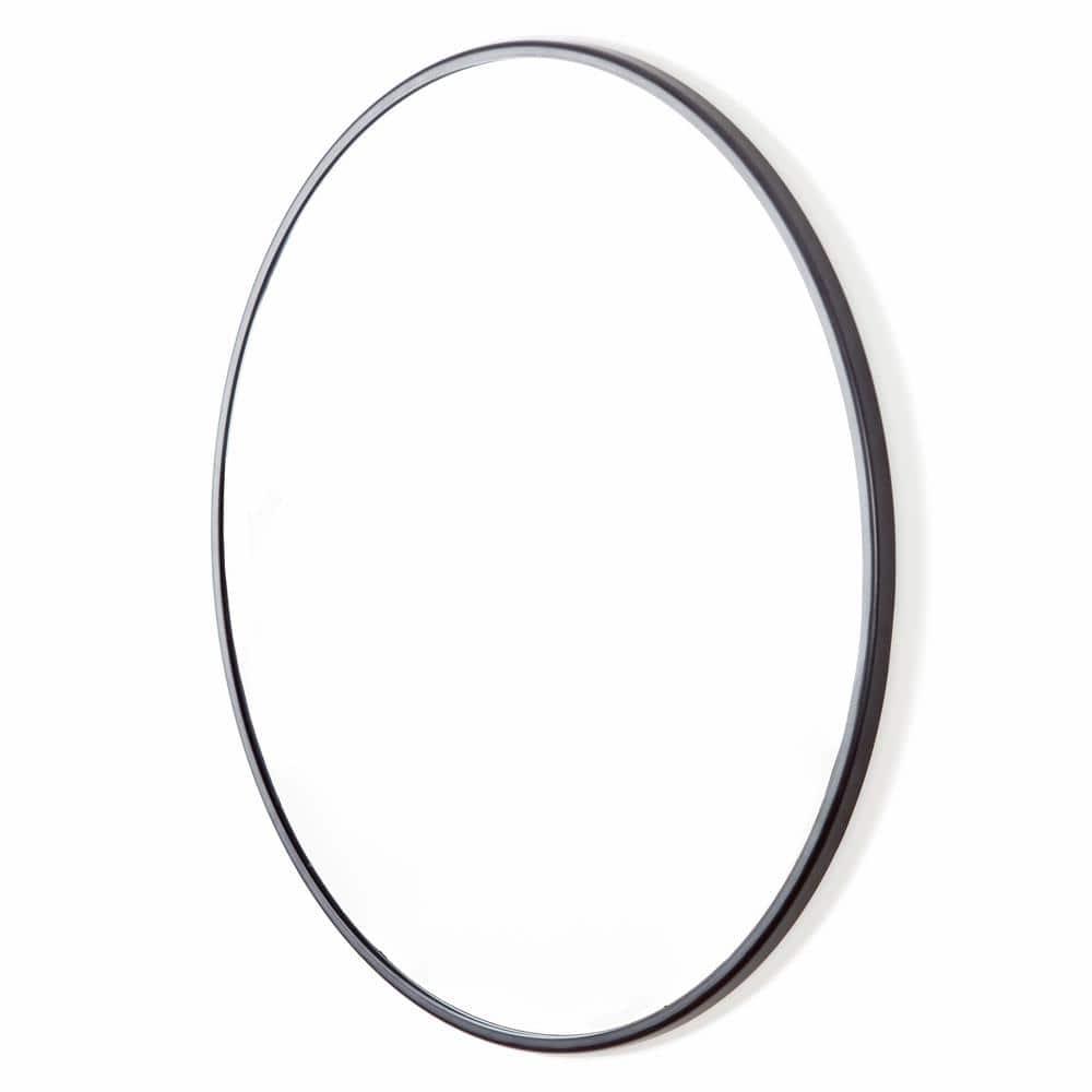 30 in. x 30 in. Modern Round Framed Adelina Black Circular Accent Mirror - f0ecfllh6bdguxgpgots@2x.jpg