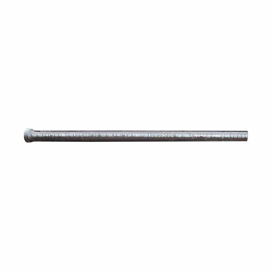 Cast Iron Pipe, 6 in, Spigot x Hub, 10 ft L - f0voop6jqdsnue1vbmms@2x.jpg