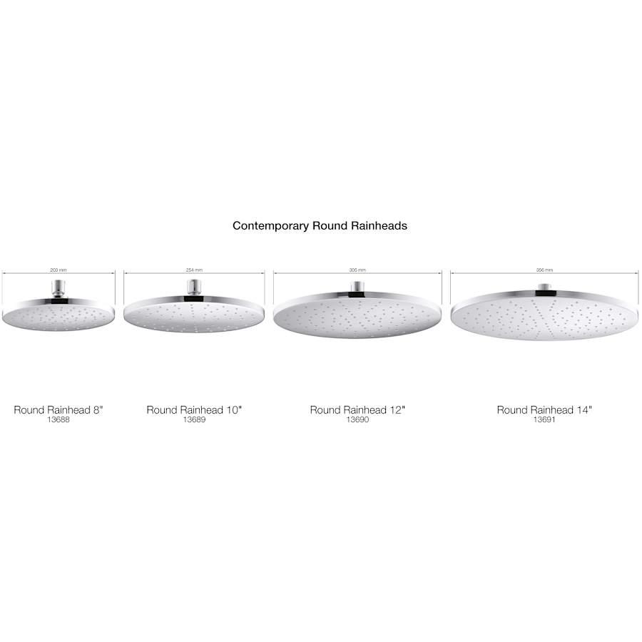 Contemporary Round 12" Single Function 2.5 GPM Rainhead with MasterClean Sprayface and Katalyst Air-Induction Technology - f2pixpgnlfwn6qro15tf@2x.jpg