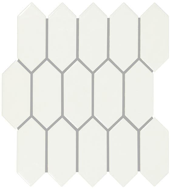 Artezen Elegant White Picket 2X5 Glossy