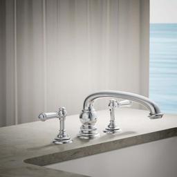 Artifacts Deck-Mount Bath Faucet Handle Trim with Lever Design - f8x489d6hvsrvqkse77m@2x.jpg