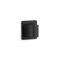 Awaken® Fixed Holder, 1-7/8 in L x 2 in W x 2-1/4 in H Shower, Wall Mount, Brass, Matte Black - fanrgxcrchiupnujhz1h@2x.jpg