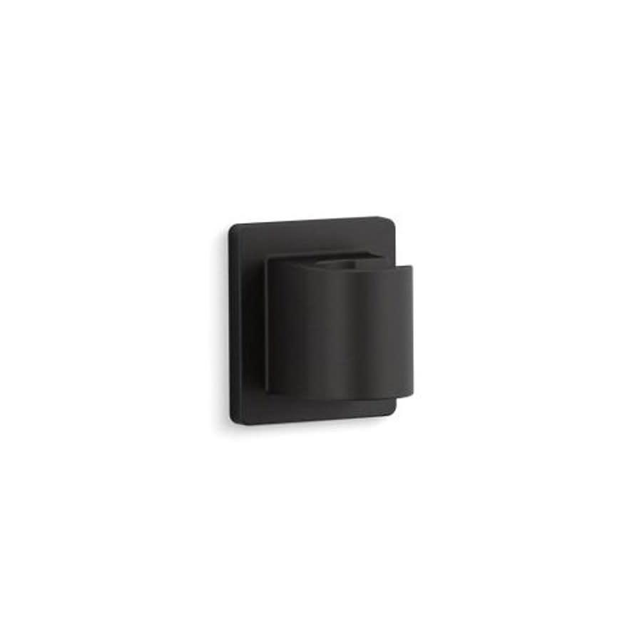 Awaken® Fixed Holder, 1-7/8 in L x 2 in W x 2-1/4 in H Shower, Wall Mount, Brass, Matte Black - fanrgxcrchiupnujhz1h@2x.jpg