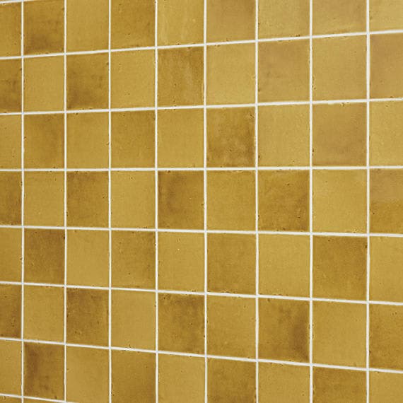 Contempee Marigold Square, Handcrafted 4X4 Glossy