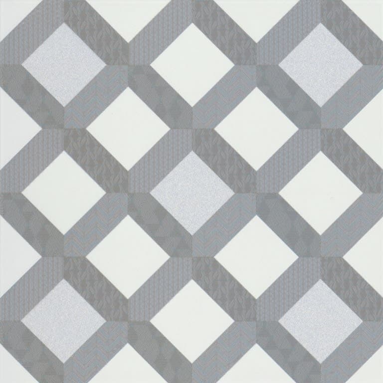 GEOMETRY FRAME GRAY 10X10