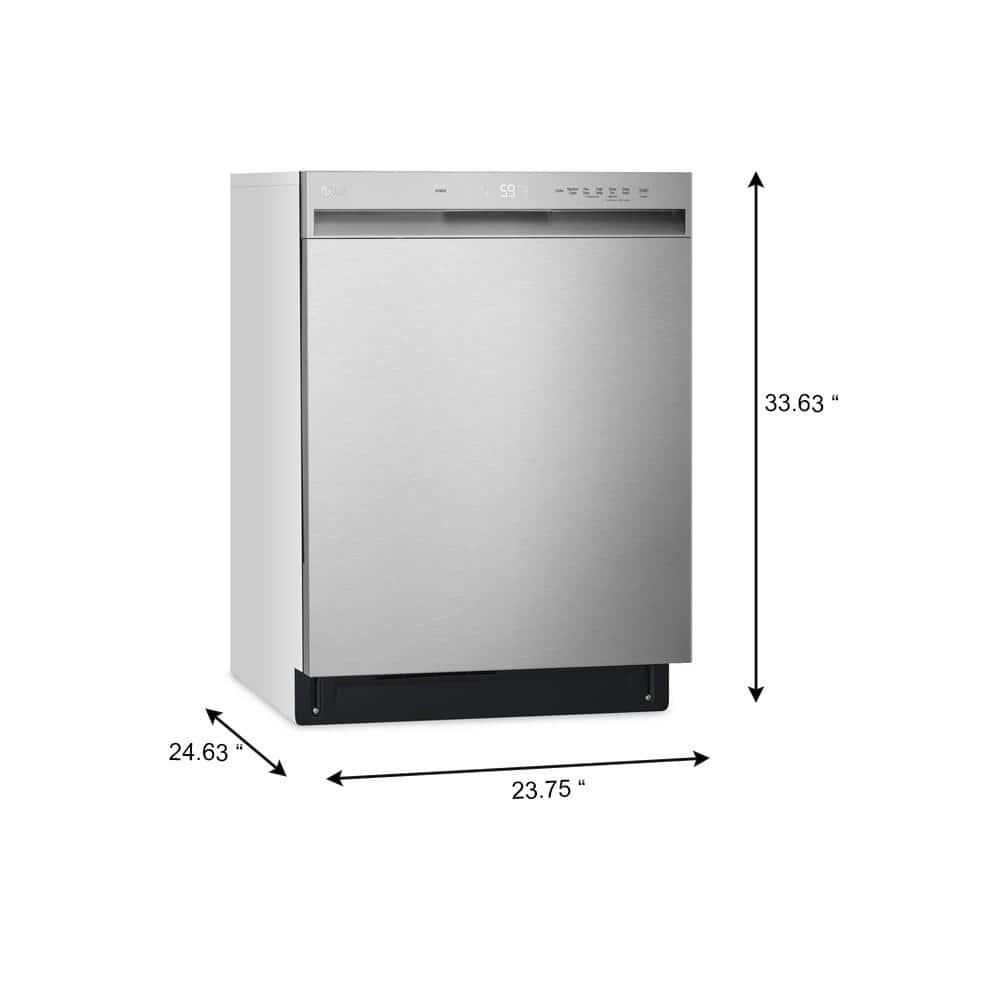 24"W Full Console / Pocket Handle Dishwasher Stainless Steel - fcofyquhgbxhmugrwuvr@2x.jpg
