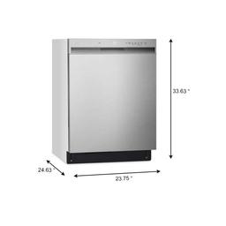 24"W Full Console / Pocket Handle Dishwasher Stainless Steel - fcofyquhgbxhmugrwuvr@2x.jpg